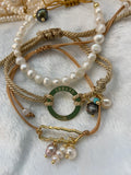 100x35 pearl bracelets