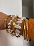 Dainty Bangle set - small