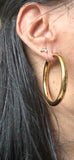 Bold big hoops