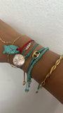Turquoise fish bracelet