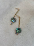 Pāua stones OofK earrings