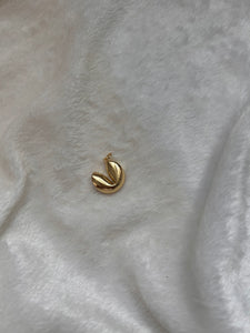 Fortune cookie charm
