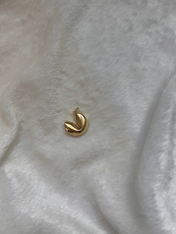 Fortune cookie charm