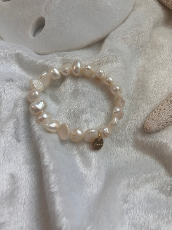 Freshwater pearls bracelet 8mm
