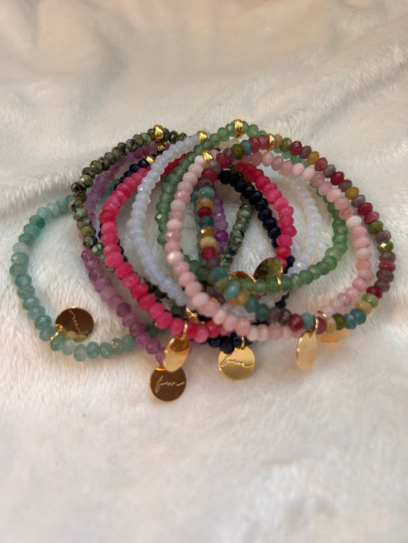 Stone beads bracelets