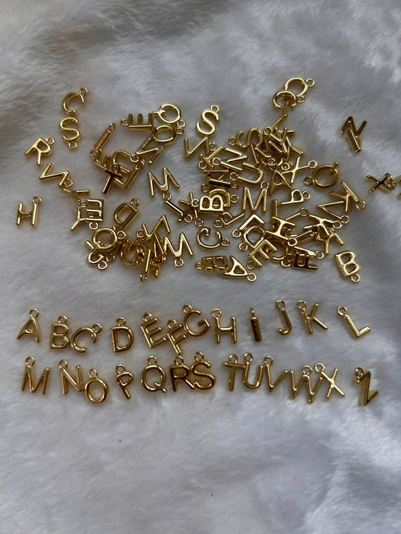 Dainty ABC charms