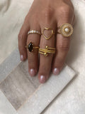 White sun ring