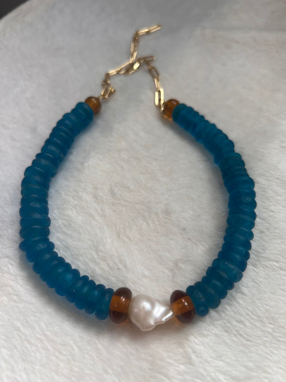 Indian beads OofK necklace