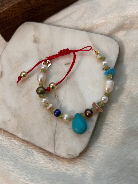 Mix stones bracelet
