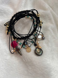 Pink stone bracelet
