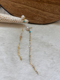 Waterfall pearly studs