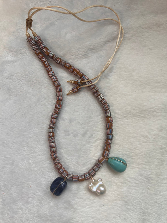 Autumn love necklace