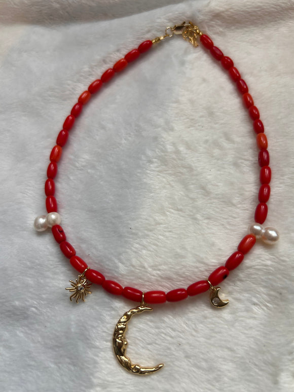 OofK coral with charms