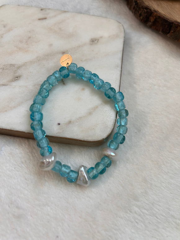 Aqua oofk bracelet