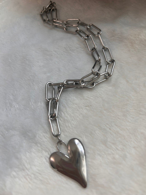 Silver stainless steel