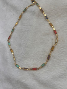 Crystal squares chain