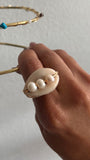 Cowrie ring