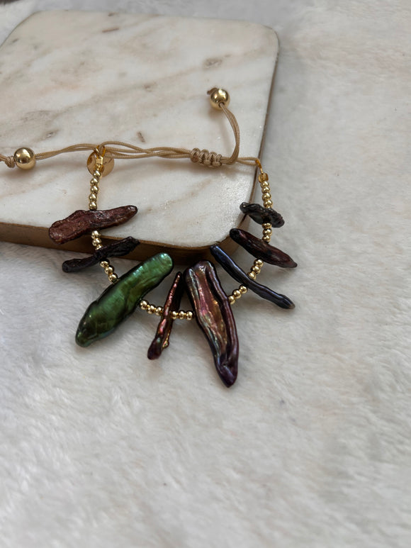 Stick OofK gray bracelet