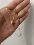 Dainty cross charm