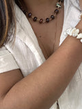 Black sand necklace