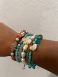 Aqua oofk bracelet