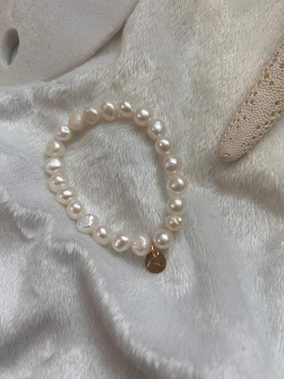 Freshwater pearls bracelet 7mm