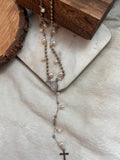Hand beaded rosary