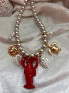 Lobster necklace