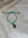 Turquoise pearly bracelet