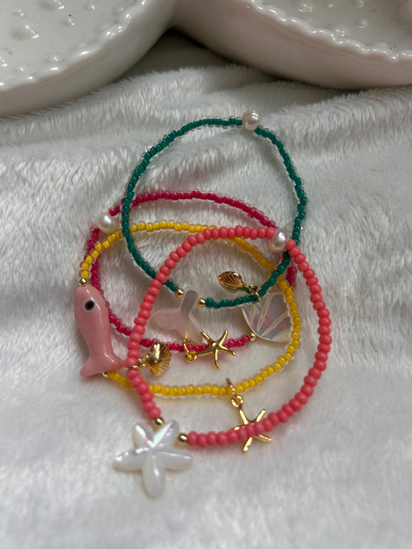 Summertime bracelets