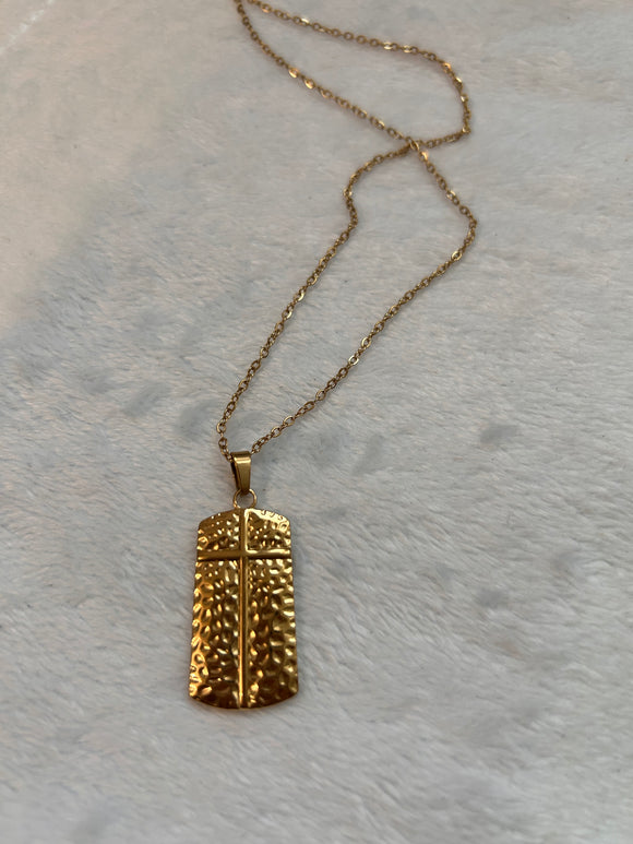 Cross medal chain