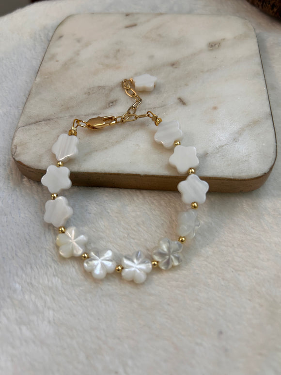 Flowers oofk bracelet
