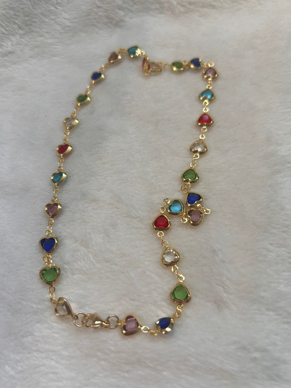 Corazones necklace