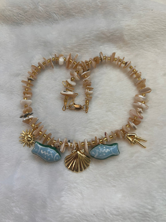 OofK shell chip necklace