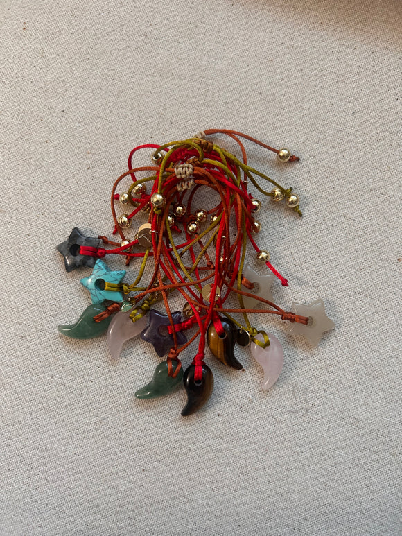 Stones adjustable bracelets