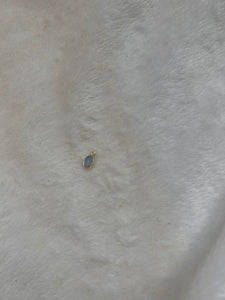Opal crystal charm