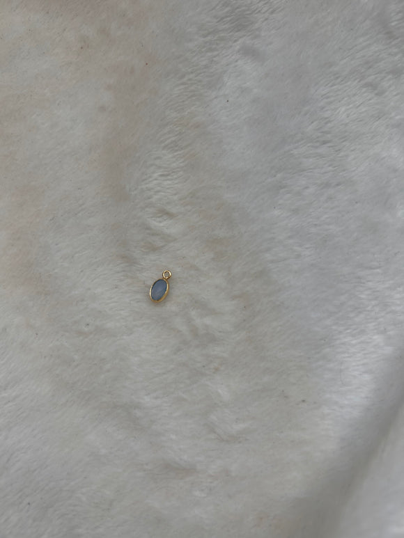 Opal crystal charm