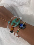 Fish hematite bracelets