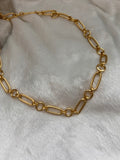 Textured link chain