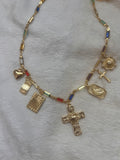 Crystal squares chain