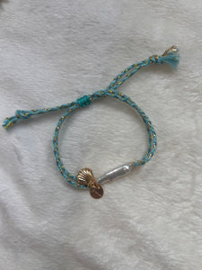 Stick aqua bracelet