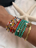 Shiny crystals bracelets