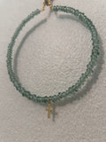 Cross cuff choker