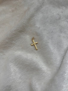 Dainty cross charm