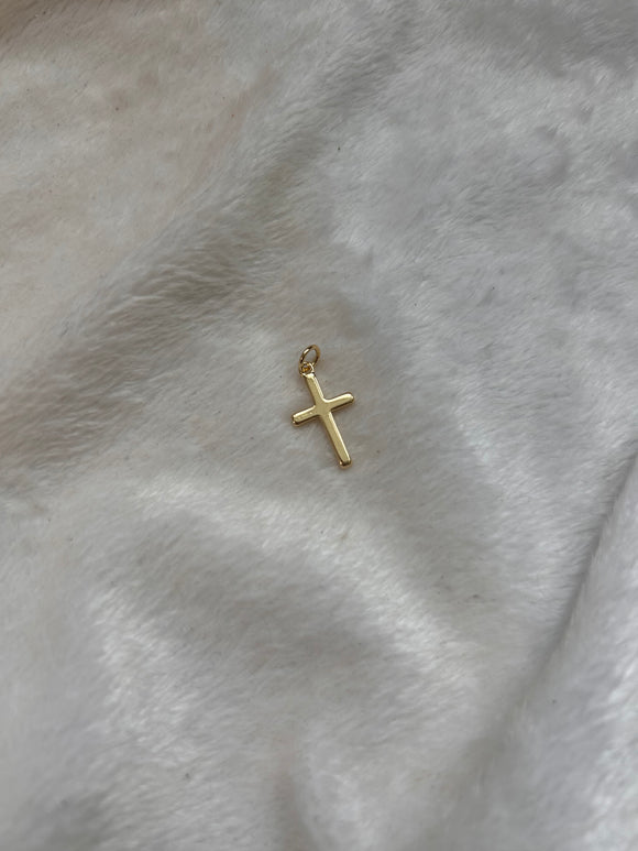 Dainty cross charm