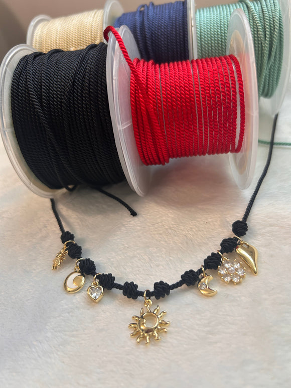 Choker plain- Hilo polyester