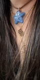 Stone starfish choker