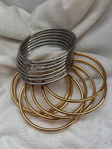 Dainty bangles set medium