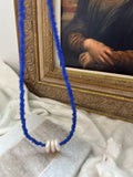Ook Pearls blue necklace