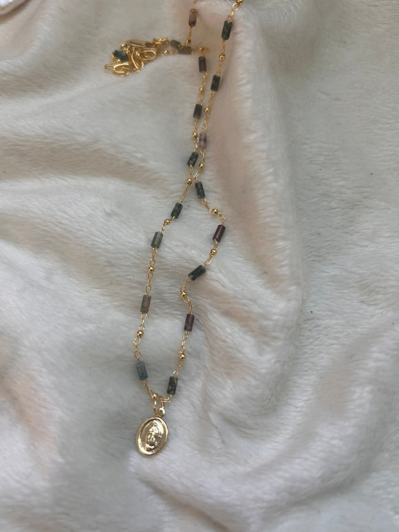 Magdalena agate necklace